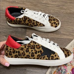 Animal Print Golden Goose Dupe Star Sneakers